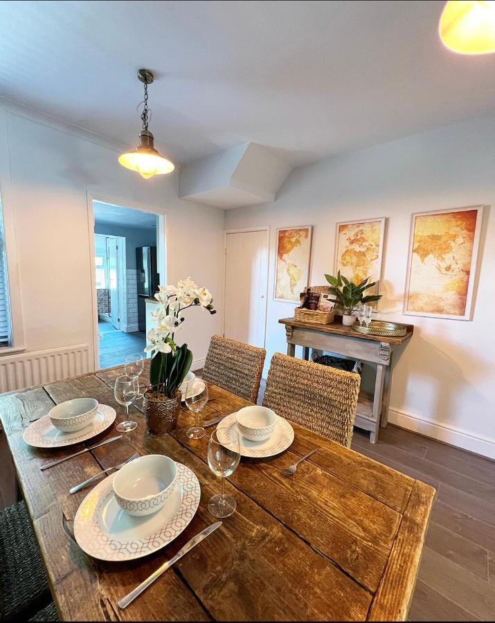 Modern 3 Bed, Heart Of Ashley Cross, 5 Mins To Sandbanks Poole Exterior foto